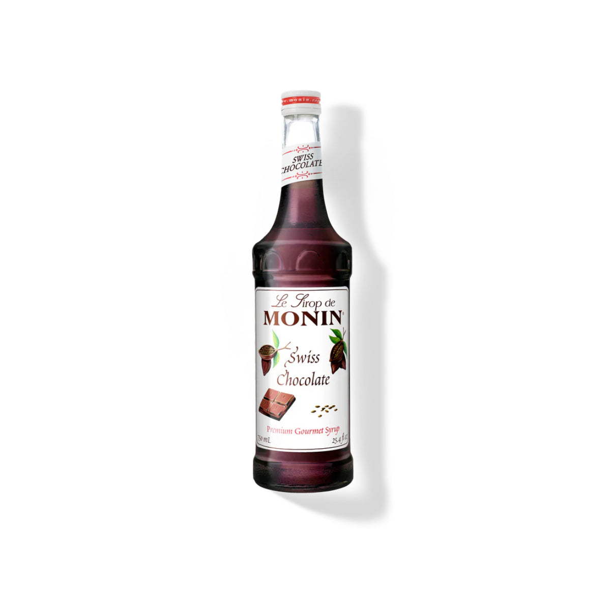 Monin Swiss Chocolate Syrup 1L Plastic Bottle