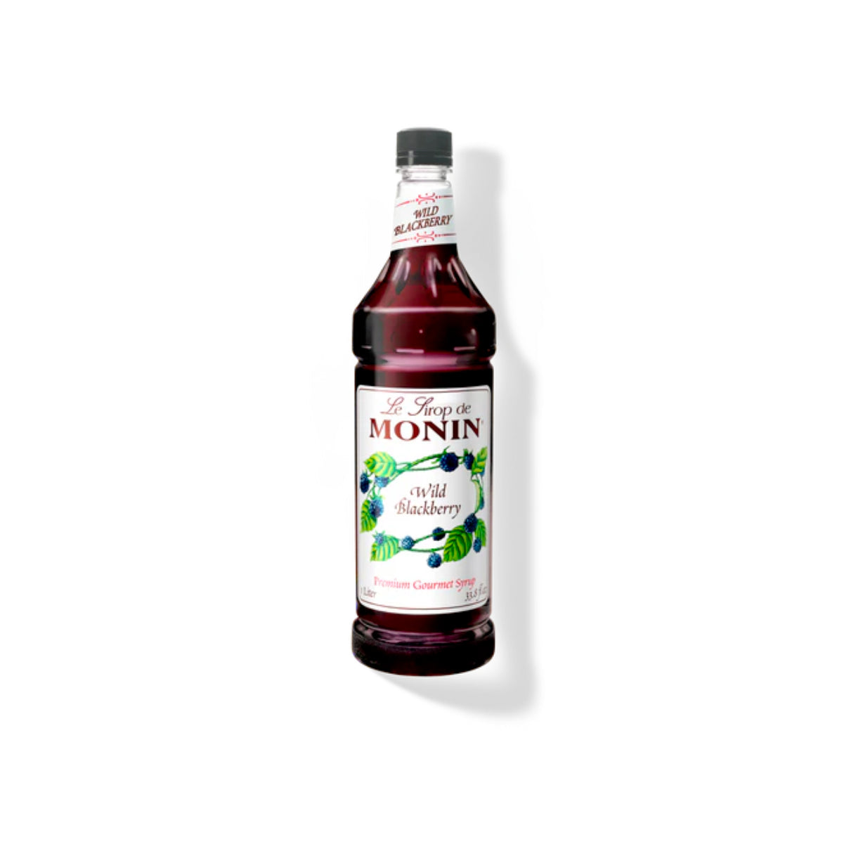 Monin Wild Blackberry Syrup 1L Plastic Bottle
