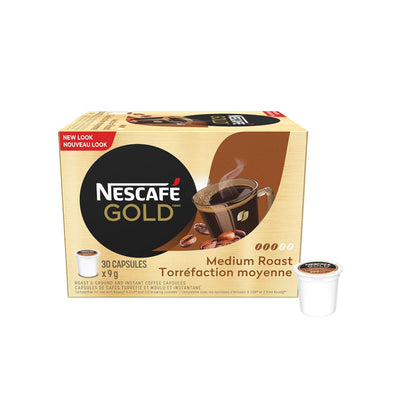 Nescafe Gold HUP Single-Serve Coffee Pods (30X9 GR)