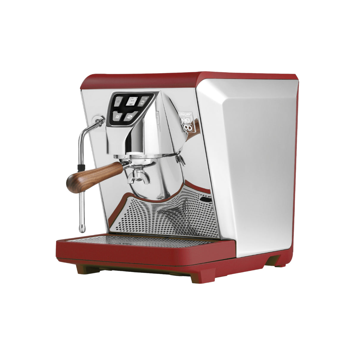 Nuova Simonelli Oscar Mood Semi-Automatic Espresso Machine (Red)