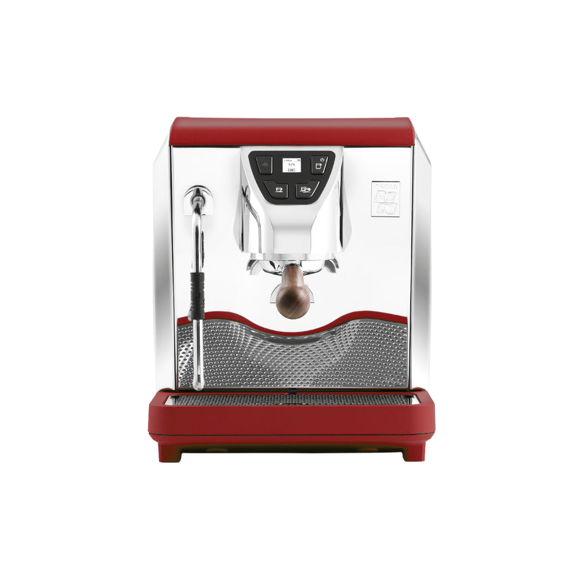 Nuova Simonelli Oscar Mood Semi-Automatic Espresso Machine (Red)