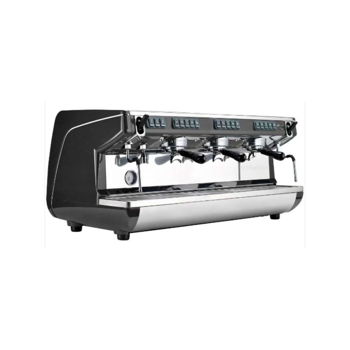 Nuova Simonelli Appia Life - 3 Group - Volumetric Commercial Espresso Machine (Black)