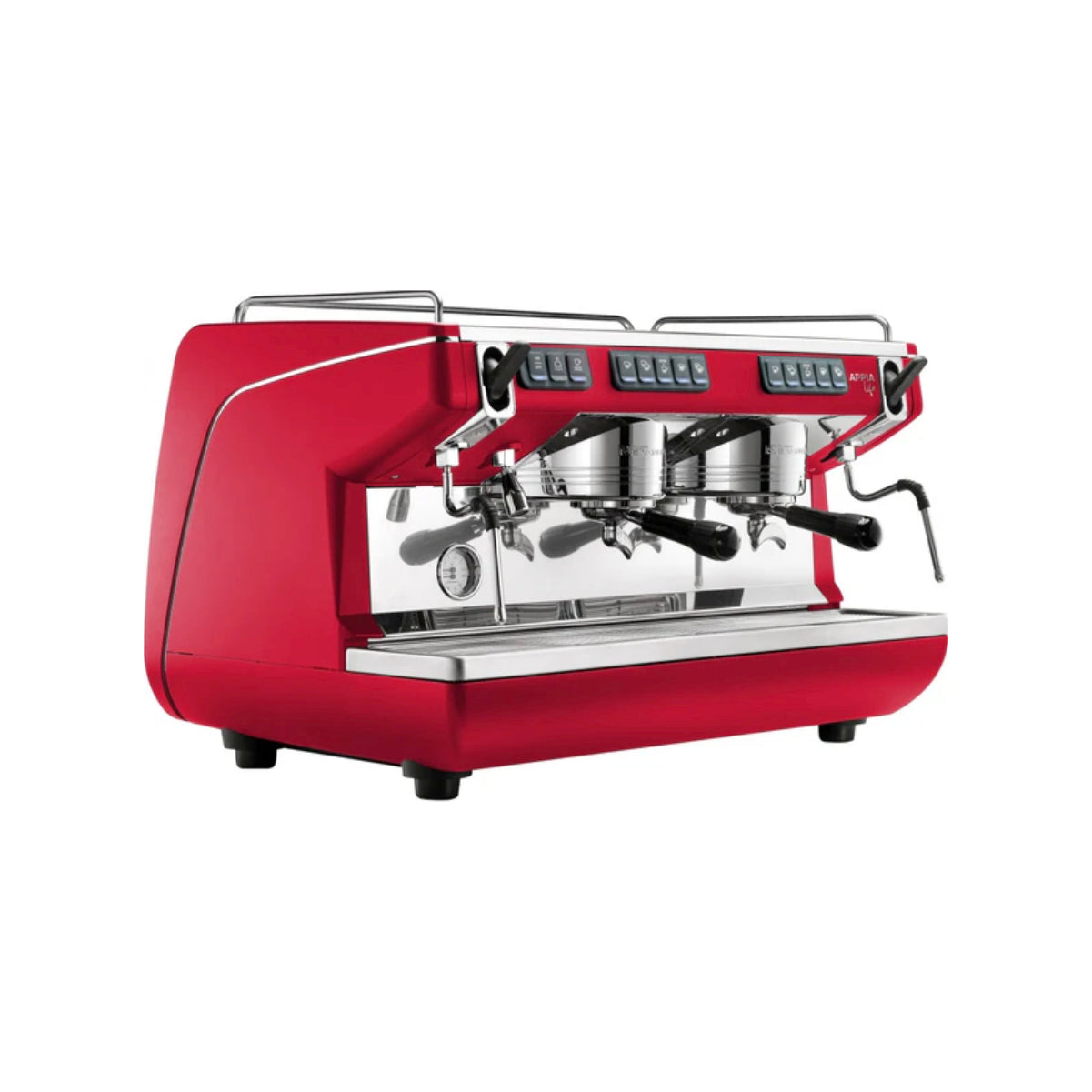 Nuova Simonelli Appia Life - 2 Group - Volumetric Commercial Espresso Machine (Red)
