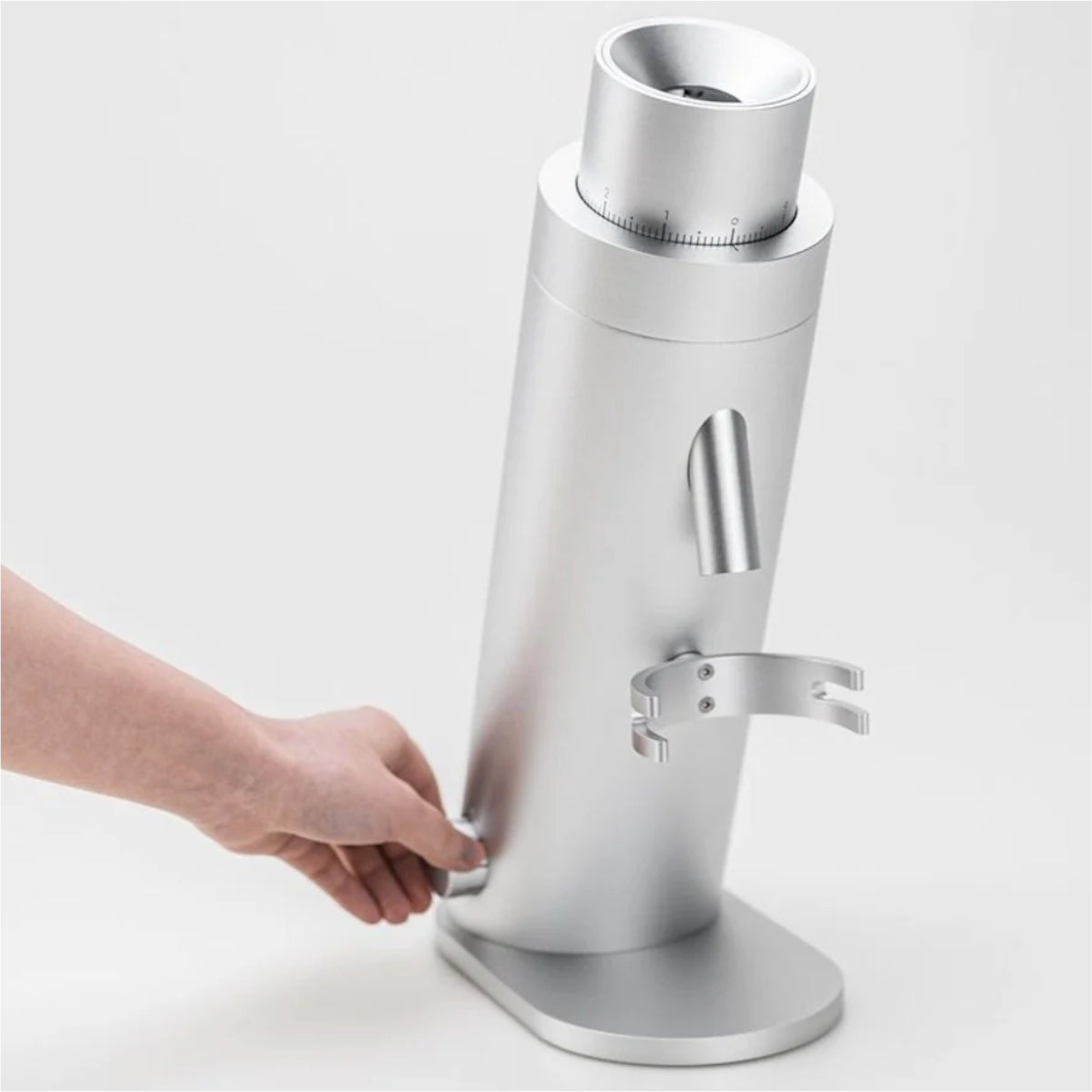 Option-O Lagom P64 Coffee Grinder (Silver)