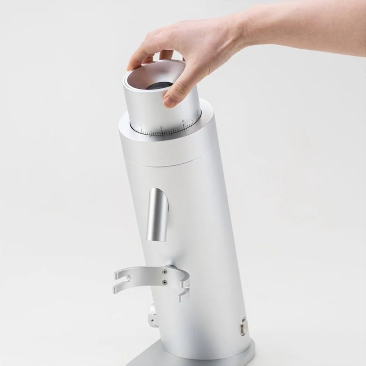 Option-O Lagom P64 Coffee Grinder (Silver)