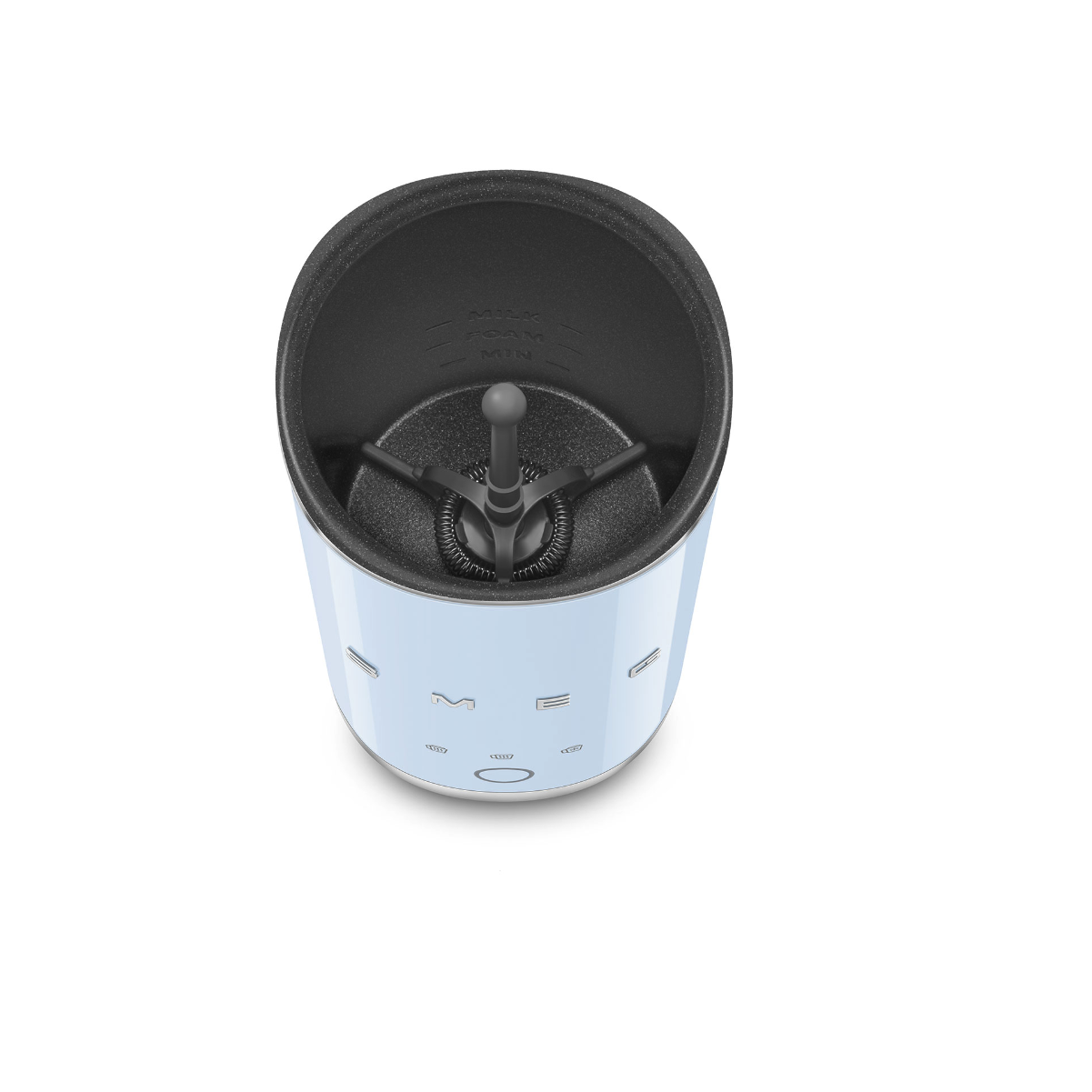 Smeg Portable Milk Frother MFF02PBUS (Pastel Blue)