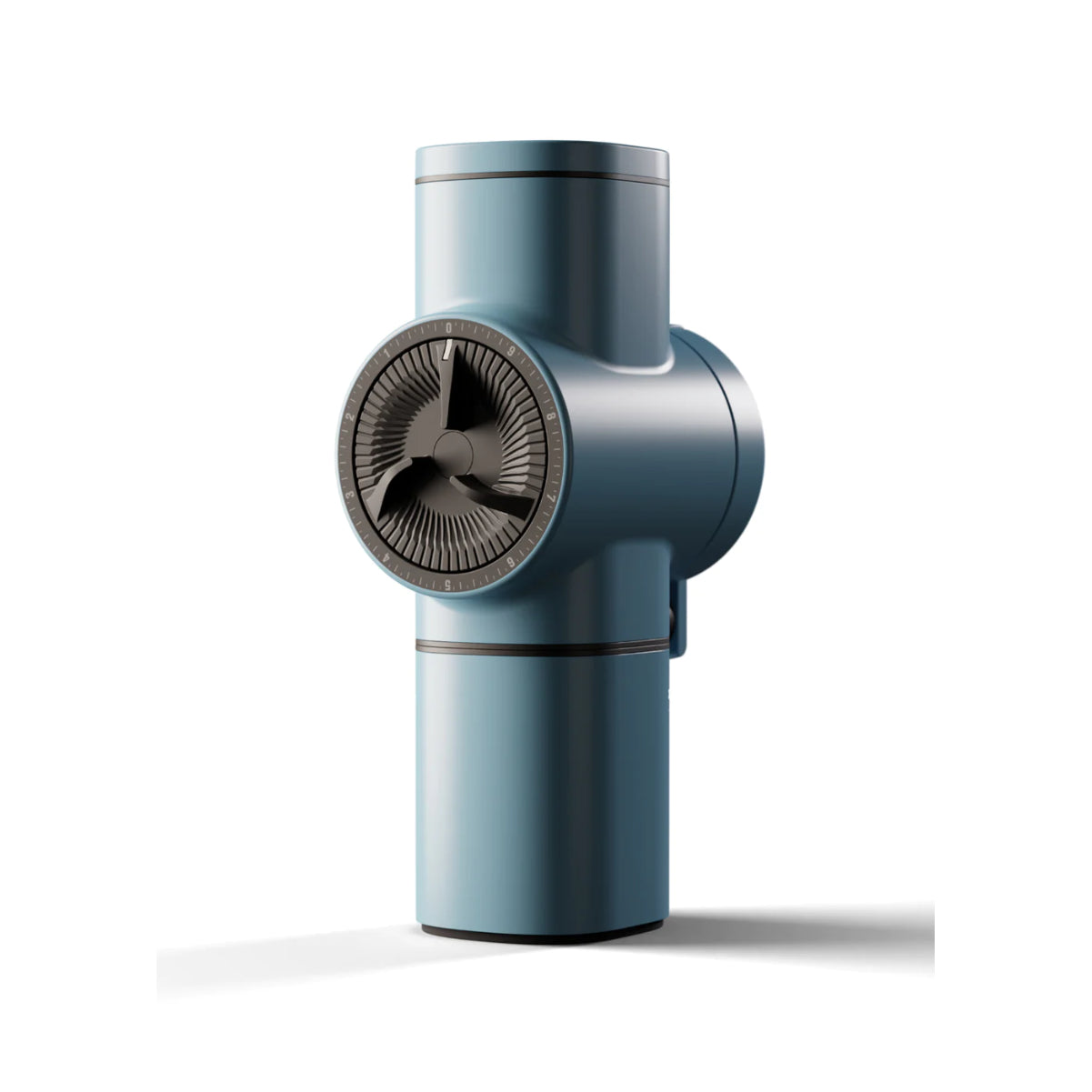 Pietro Manual Flat Burr Coffee Grinder Pastel Blue (Open Box -54259)