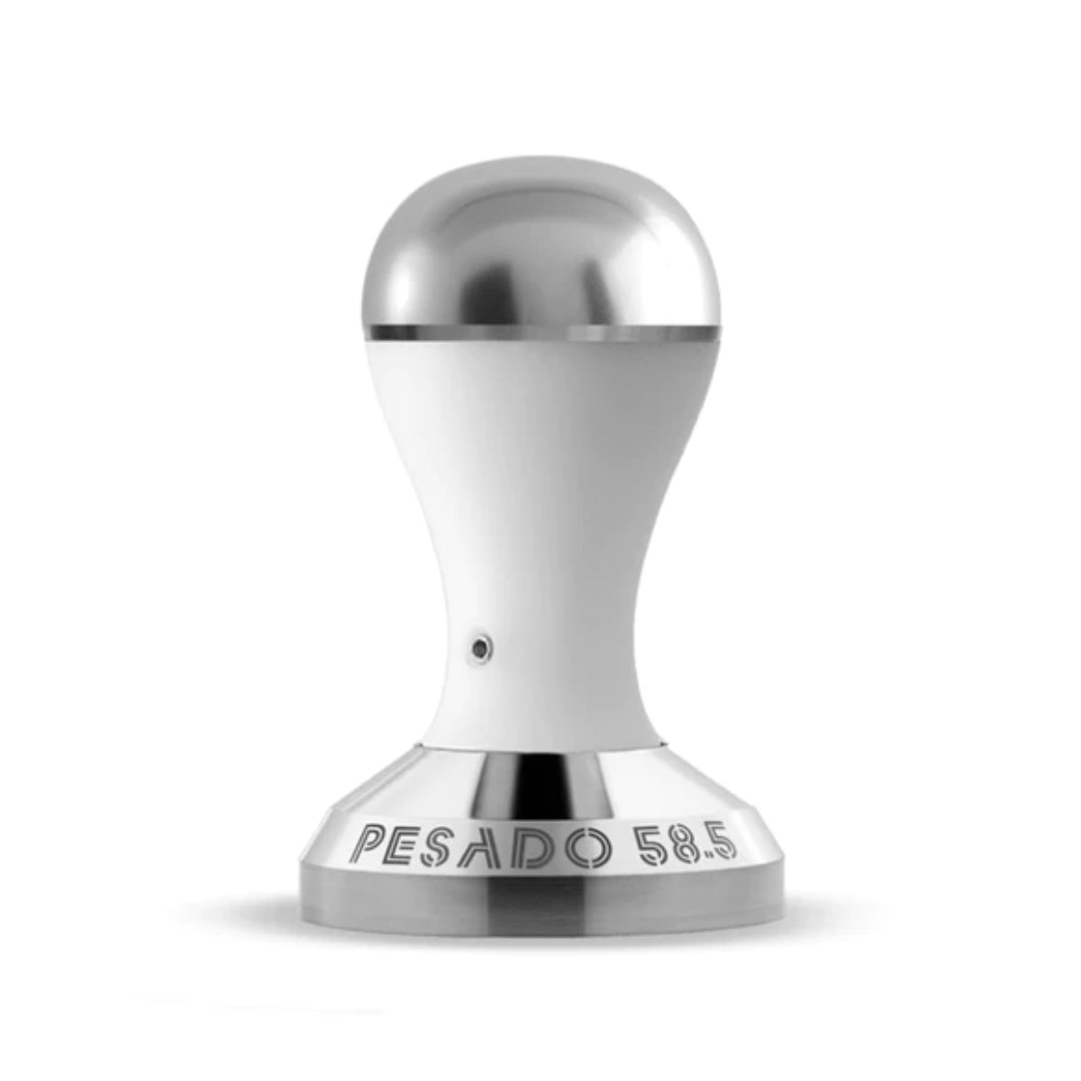 Pesado Tamper 58.5mm (White/Silver)