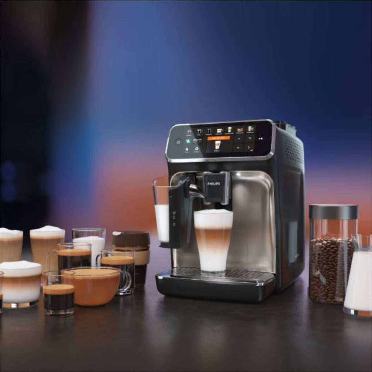 Philips 5400 LatteGo Automatic Espresso Machine -EP5447/94