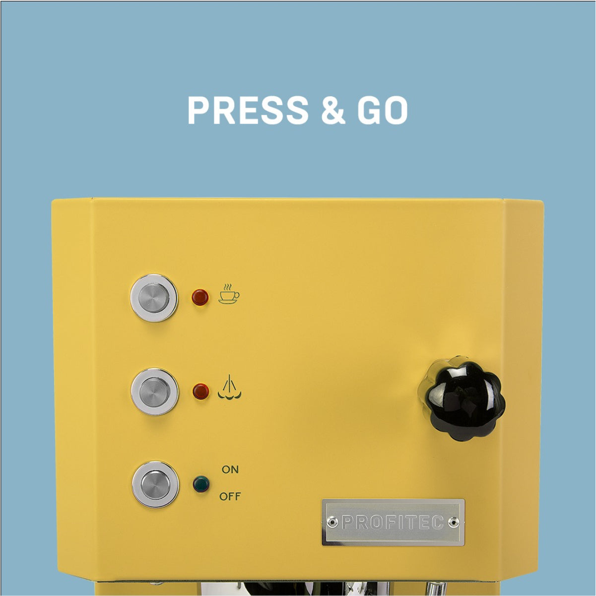 Profitec Go Espresso Machine (Yellow)