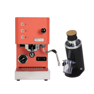 Profitec Go (Red) & DF54 V4 (Black) - Bundle