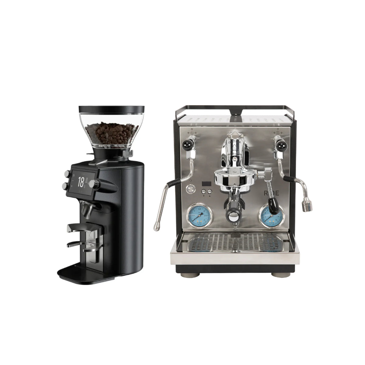 Ensemble machine à expresso Profitec Ride et moulin Mahlkonig E64 WS (noir)