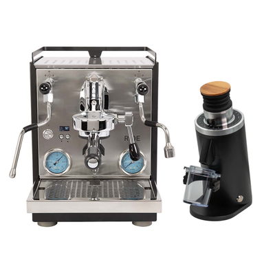 Profitec Ride & DF54 (Black) Espresso Machine + Grinder Bundle