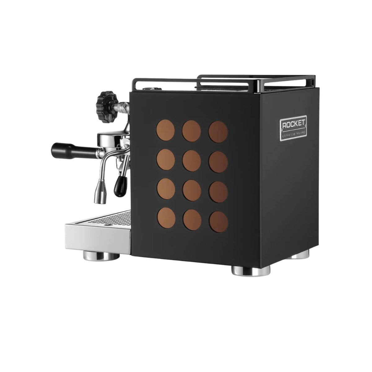 Rocket Appartamento Espresso Machine (Black-Copper)
