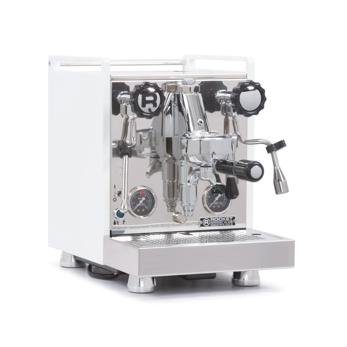 Rocket Mozzafiato Cronometro Type R Espresso Machine With Short Timer (White)