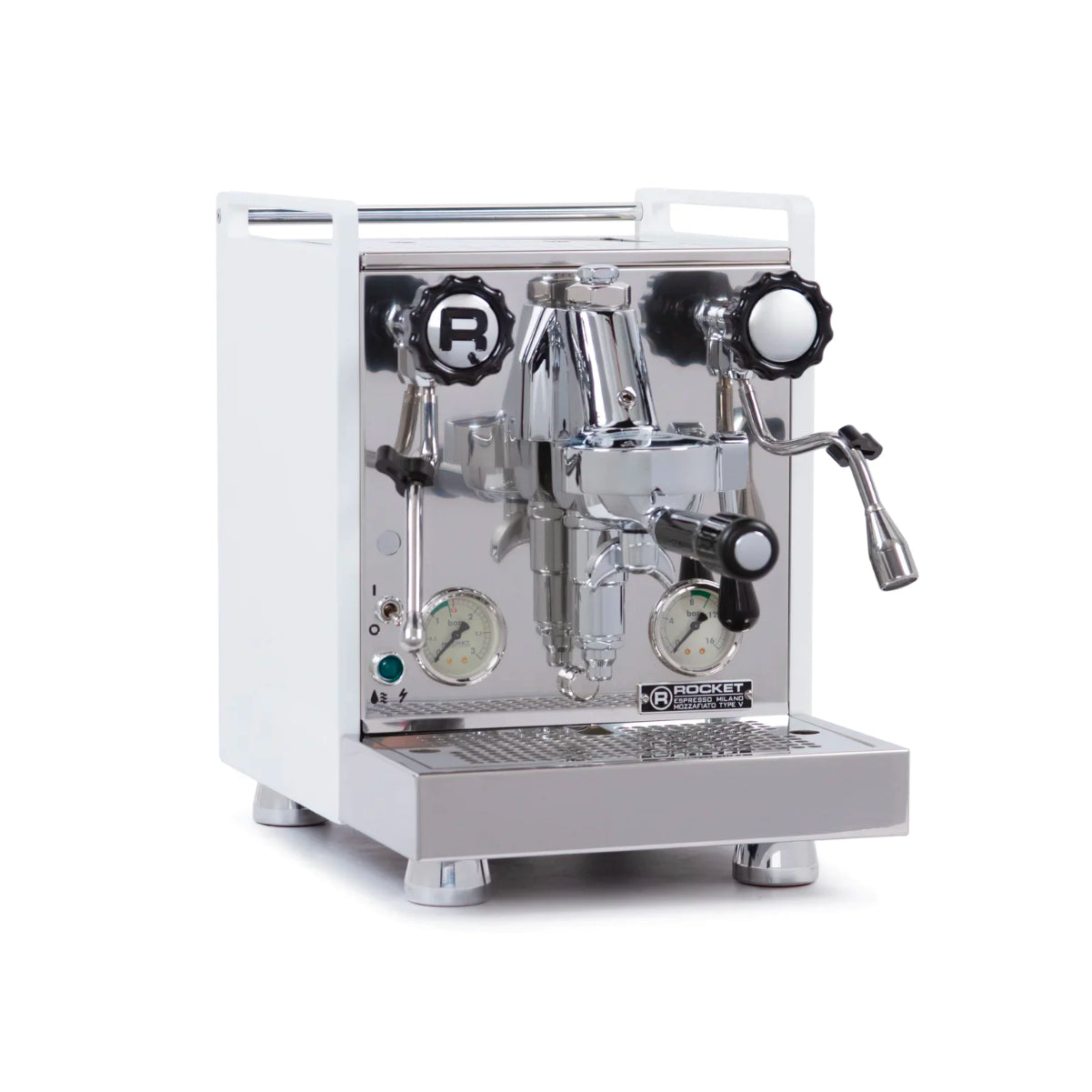 Rocket Mozzafiato Cronometro Type V Espresso Machine With PID And Short Timer (Chrome)