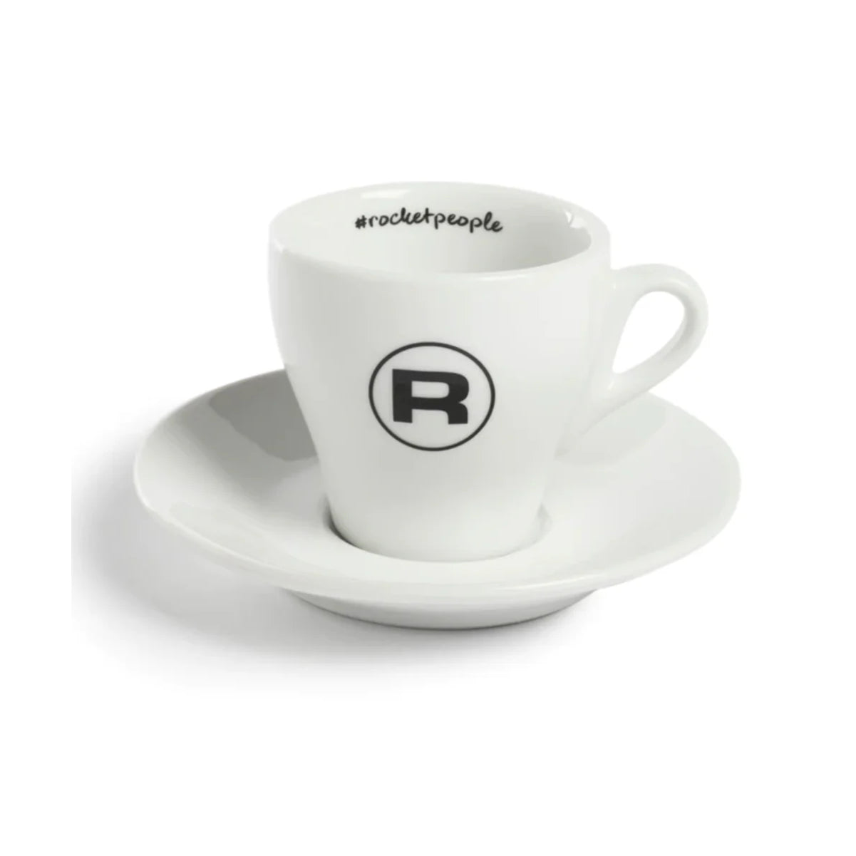 Rocket Hashtag Espresso Cups - Set Of 6 (White)