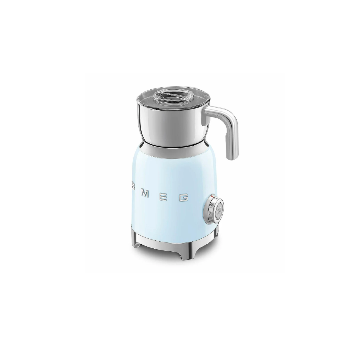Smeg Electric Milk Frother MFF11PBUS (Pastel Blue)