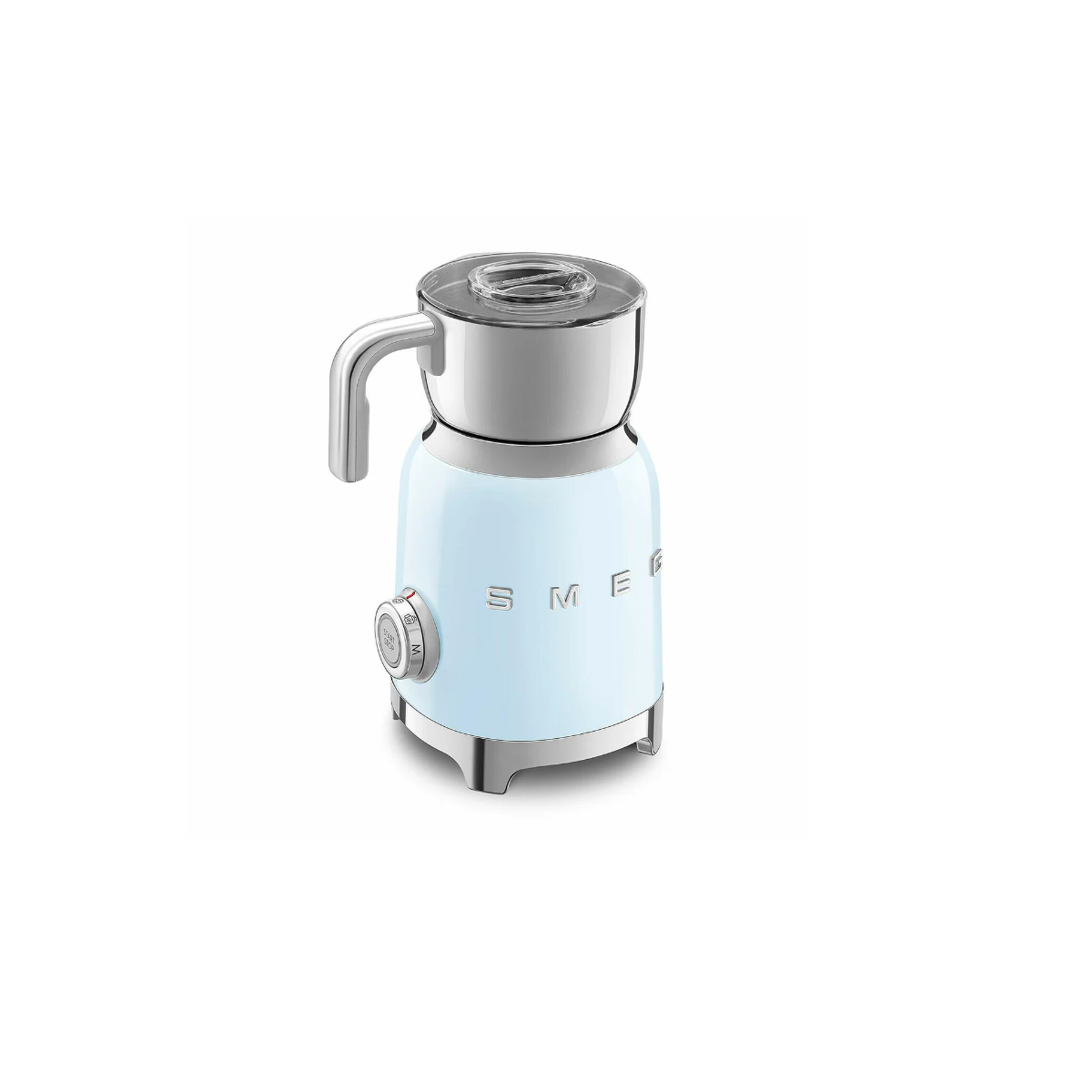 Smeg Electric Milk Frother MFF11PBUS (Pastel Blue)