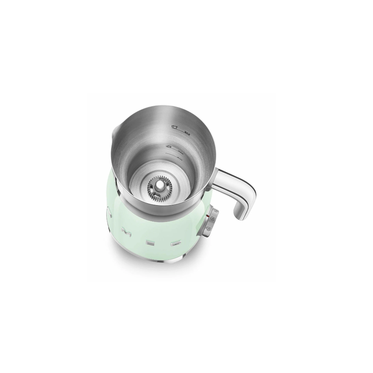 Smeg Electric Milk Frother MFF11PGUS (Pastel Green)