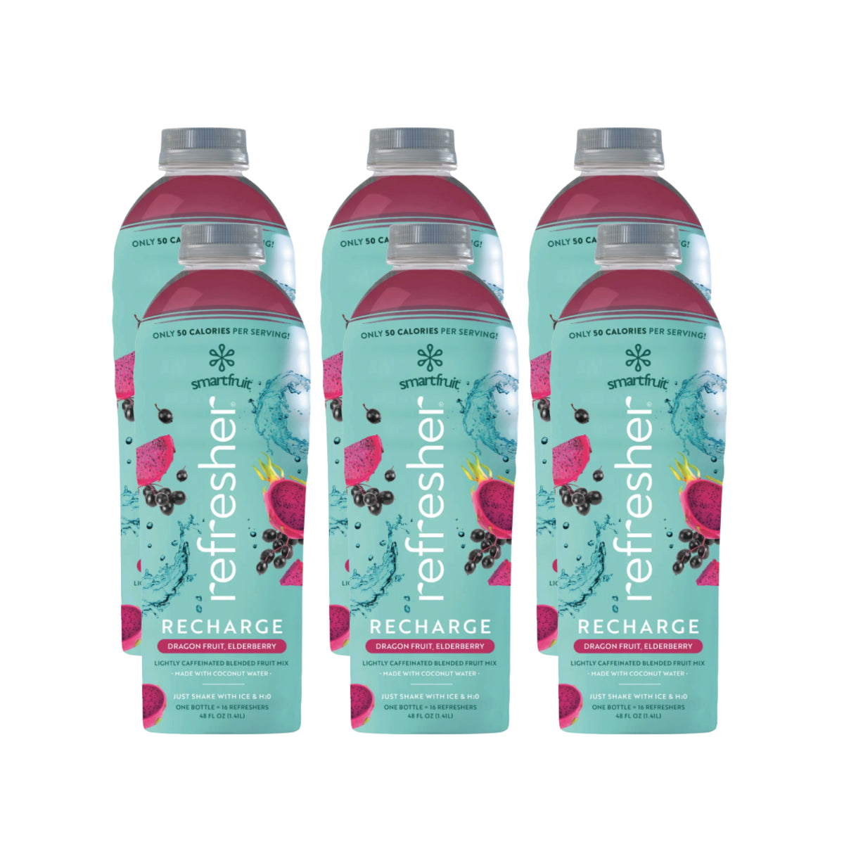 Smartfruit Recharge Refresher (6 x 48 oz)
