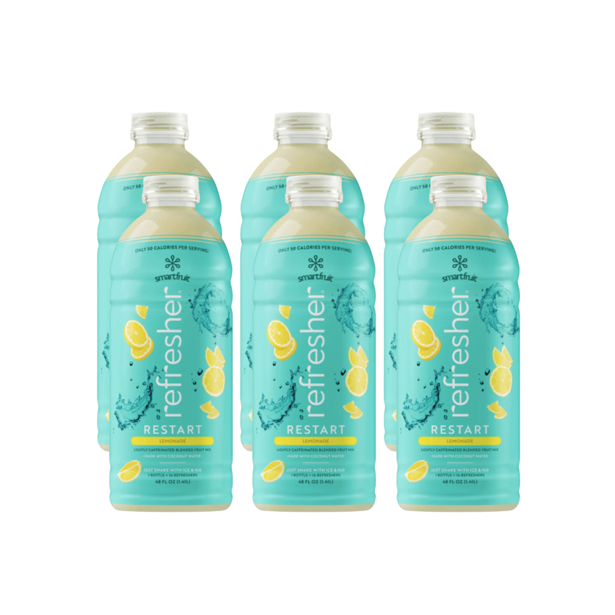 Smartfruit Restart Refresher - Lemonade (6 x48 oz)