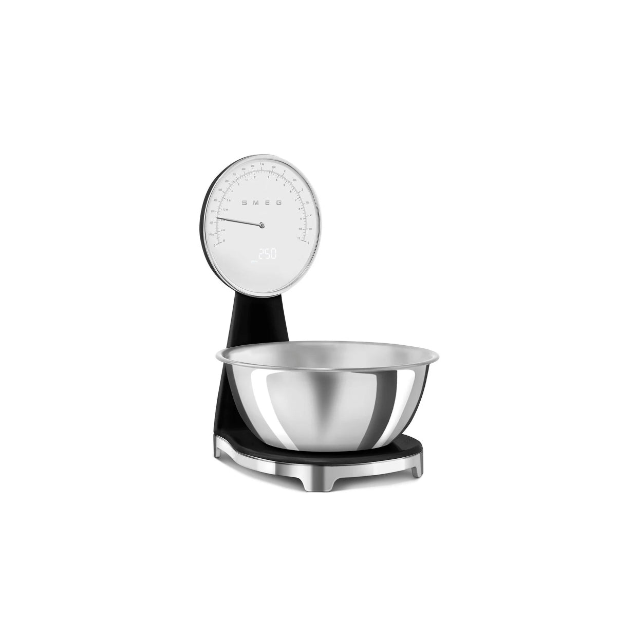 Smeg Analog and digital Kitchen Scale KSF01BLWW (Black)