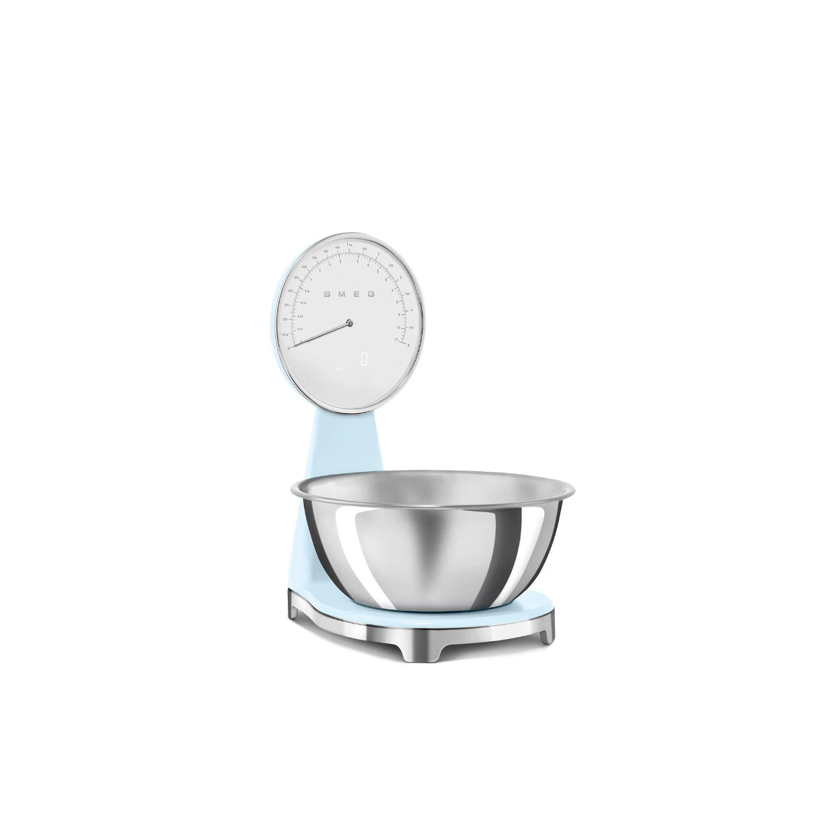 Smeg Analog and digital Kitchen Scale KSF01PBWW (Pastel Blue)