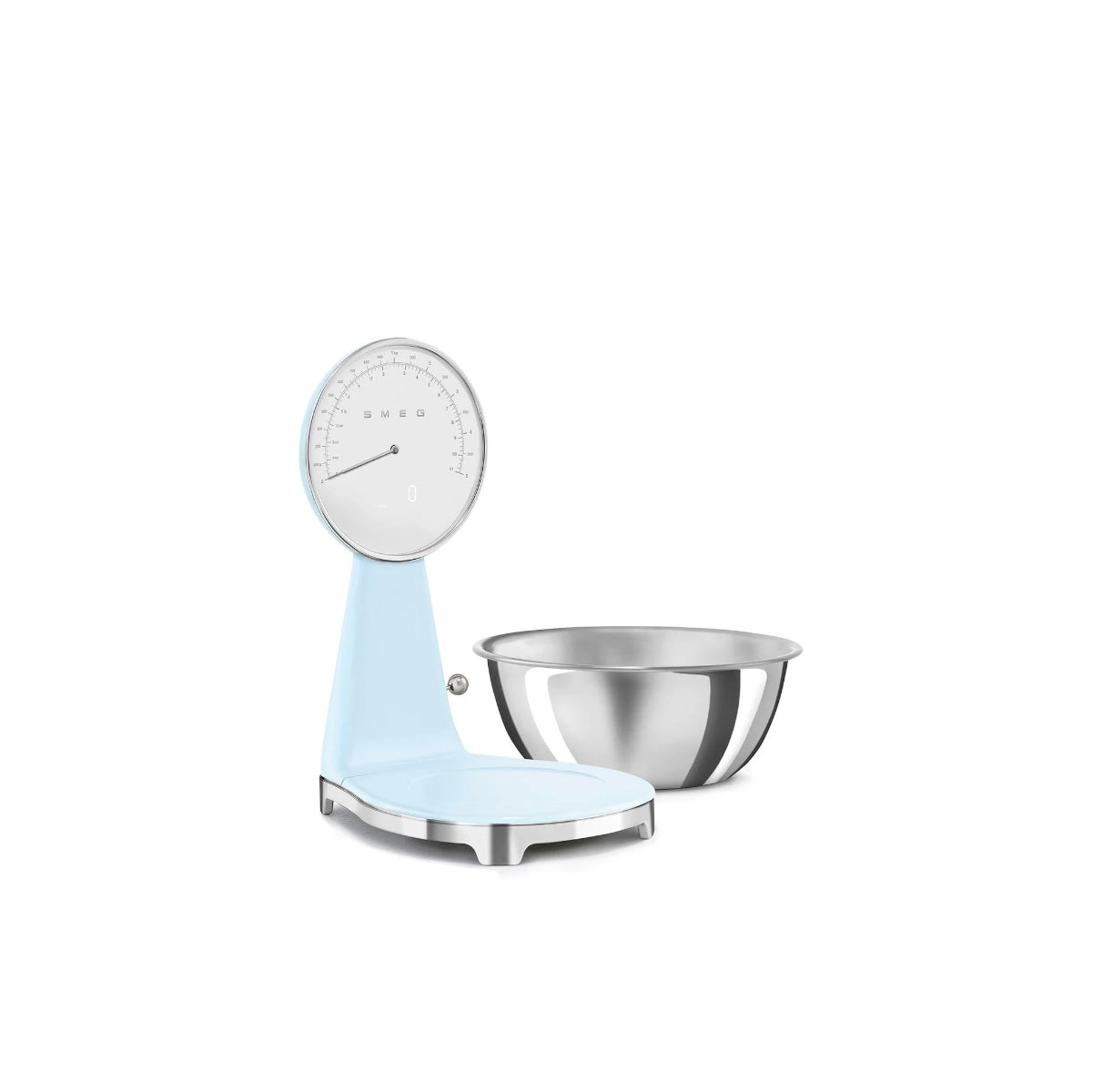 Smeg Analog and digital Kitchen Scale KSF01PBWW (Pastel Blue)