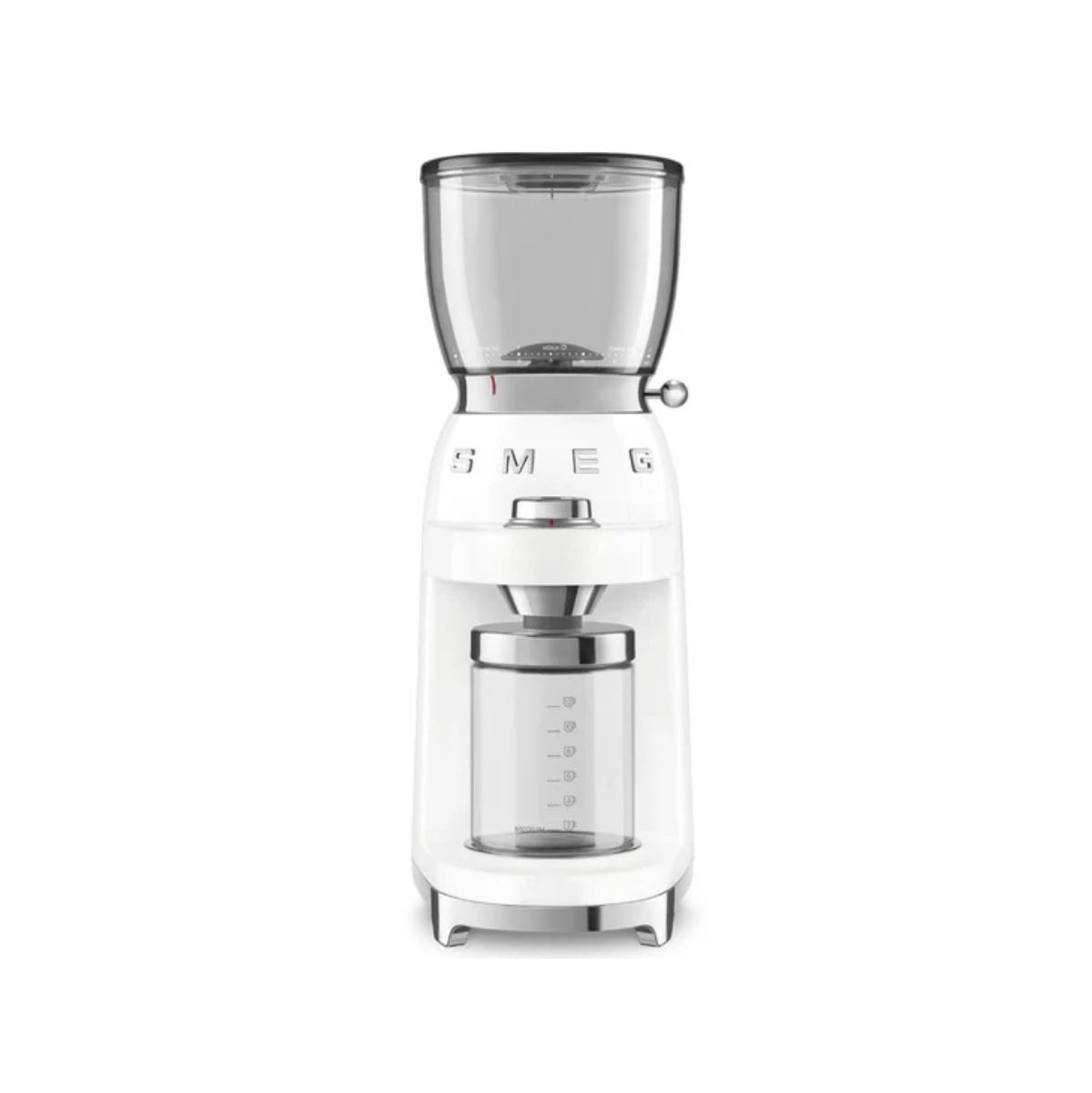 Smeg Retro-Style Coffee Grinder CGF11WHUS (White)
