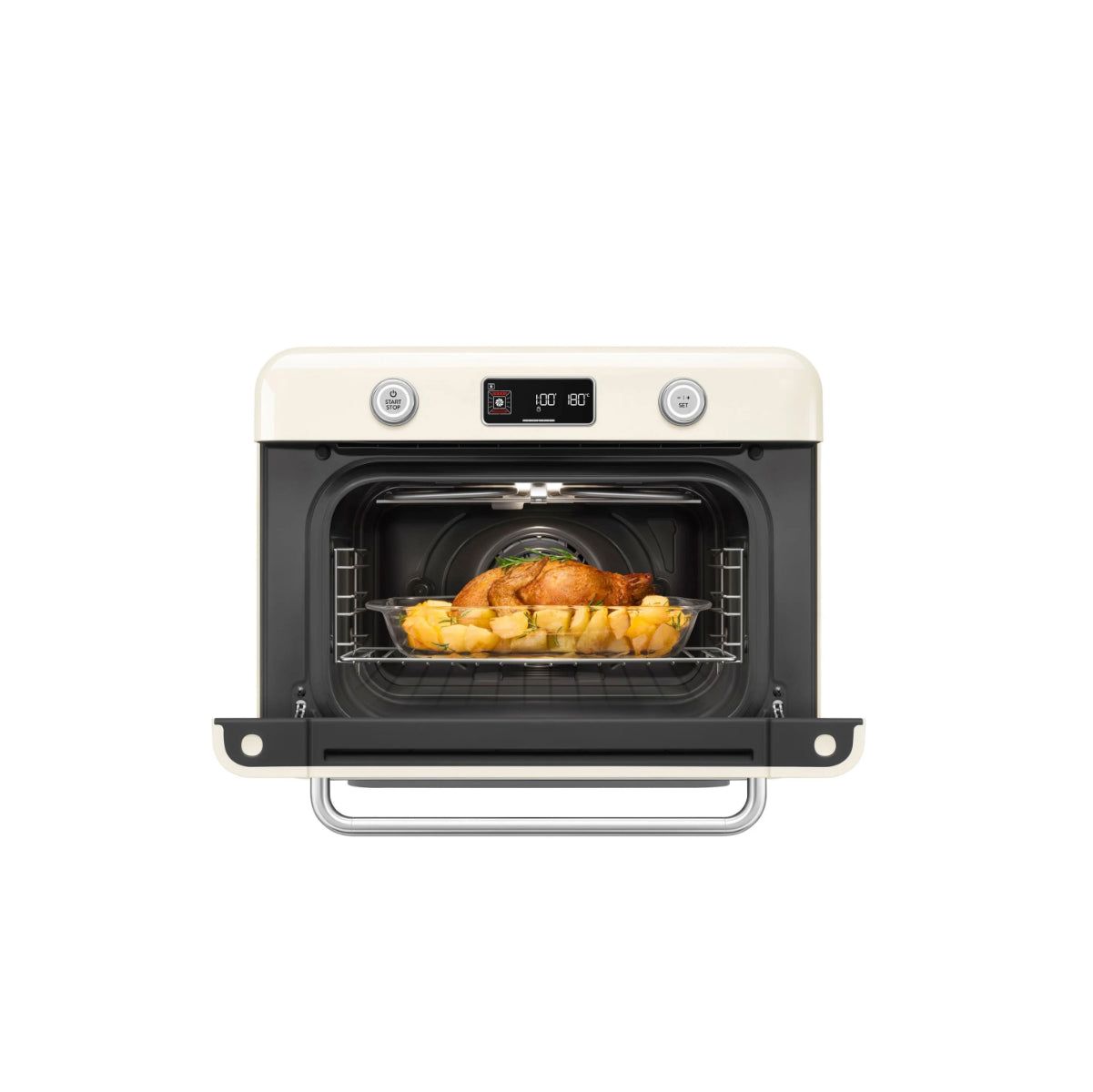 Smeg Countertop Combi Steam Oven COF01CRUS (Cream)
