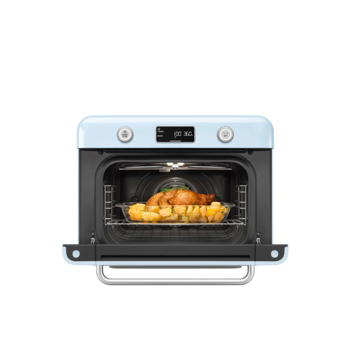 Smeg Countertop Combi Steam Oven COF01PBUS (Pastel Blue)