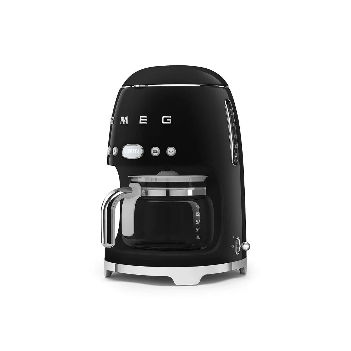Smeg 50s Retro-Style Drip Coffee Machine DCF02BLUS (Black)