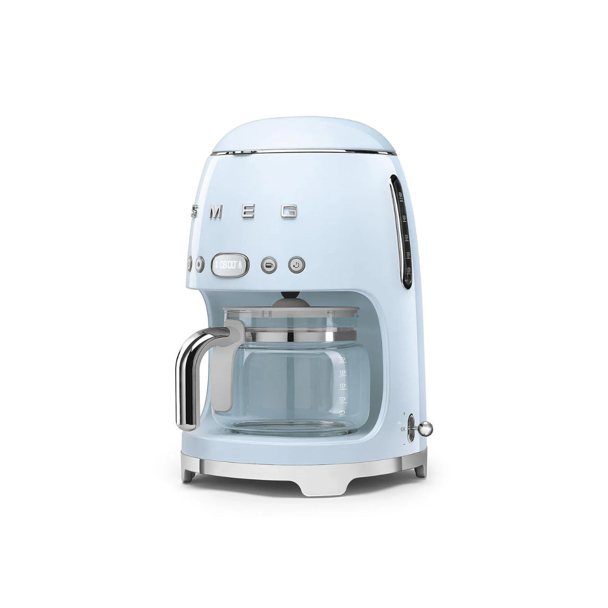 Smeg 50s Retro-Style Drip Coffee Machine DCF02PBUS (Pastel Blue)