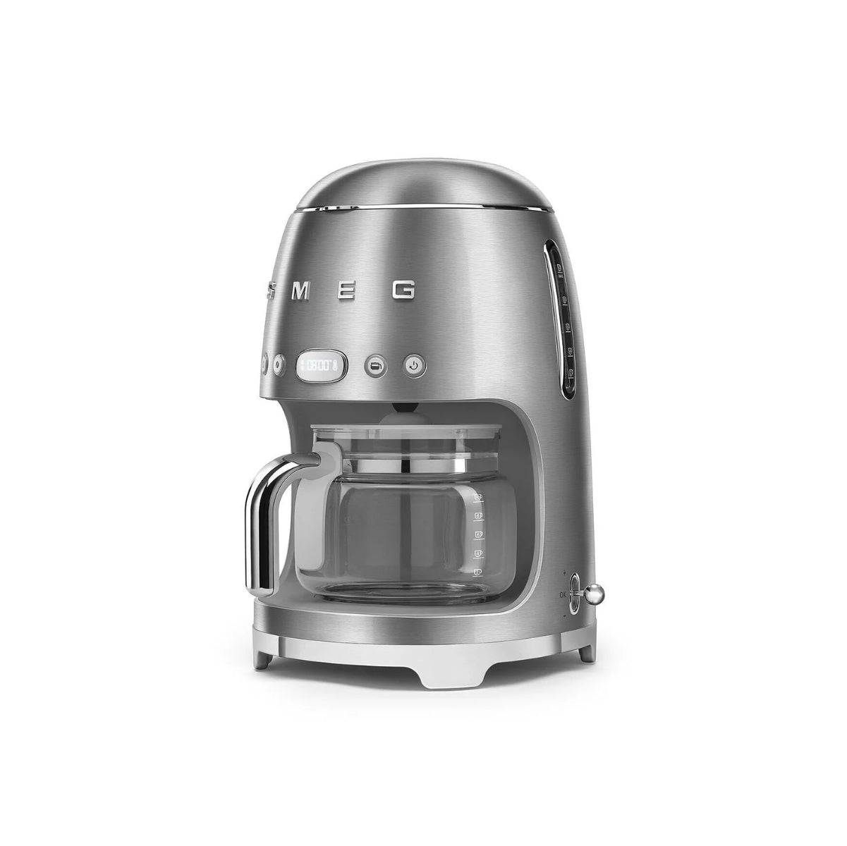 Smeg 50s Retro-Style Drip Coffee Machine DCF02SSUS (Stainless Steel)