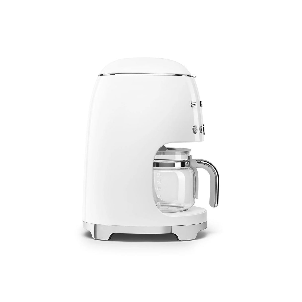 Smeg 50s Retro-Style Drip Coffee Machine DCF02WHUS (White)