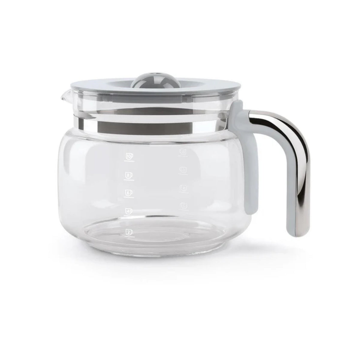 Smeg 50s Retro-Style Drip Coffee Machine DCF02CRUS (Cream)