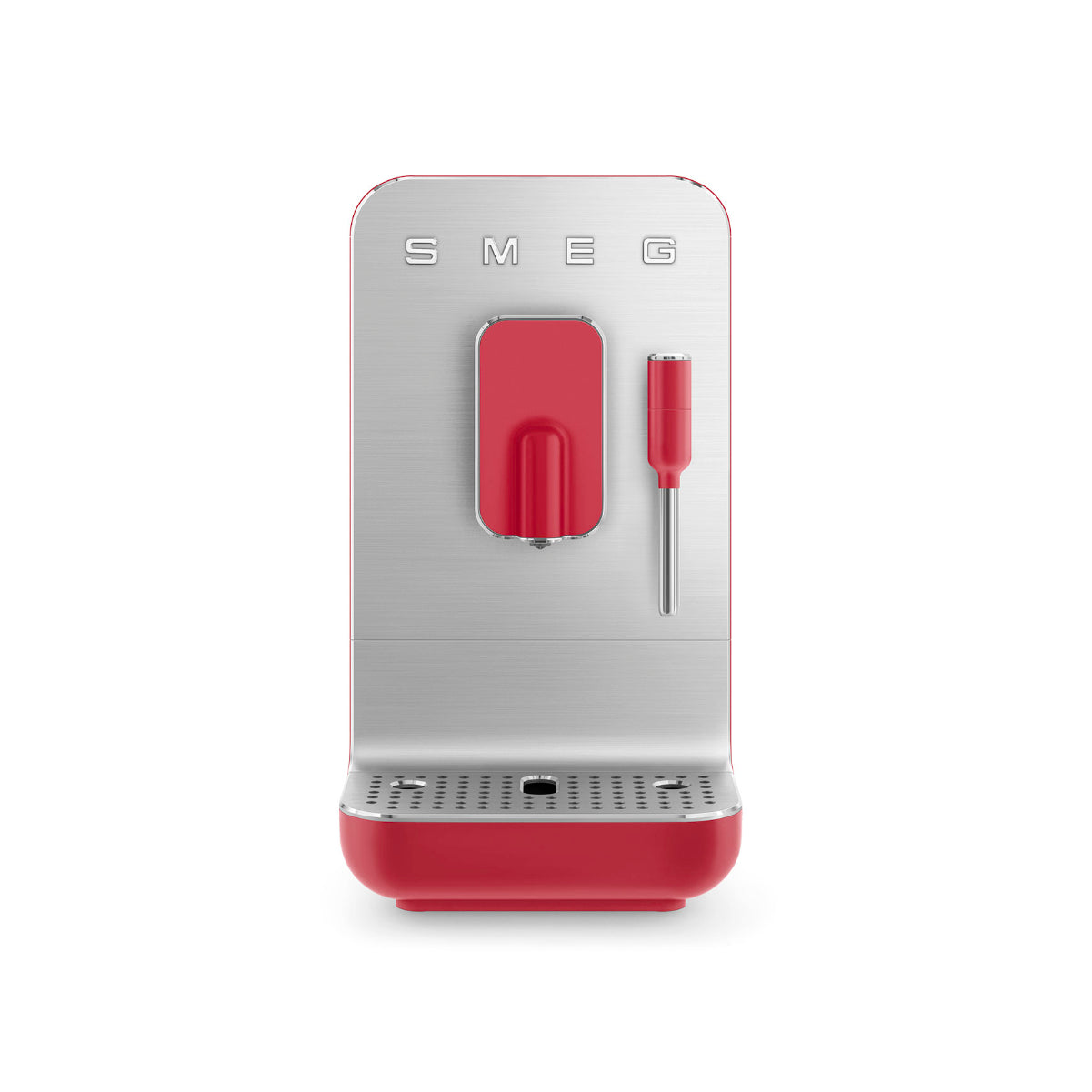 Smeg Fully Automatic Espresso Machine With Milk Wand BCC02RDMUS (Red)