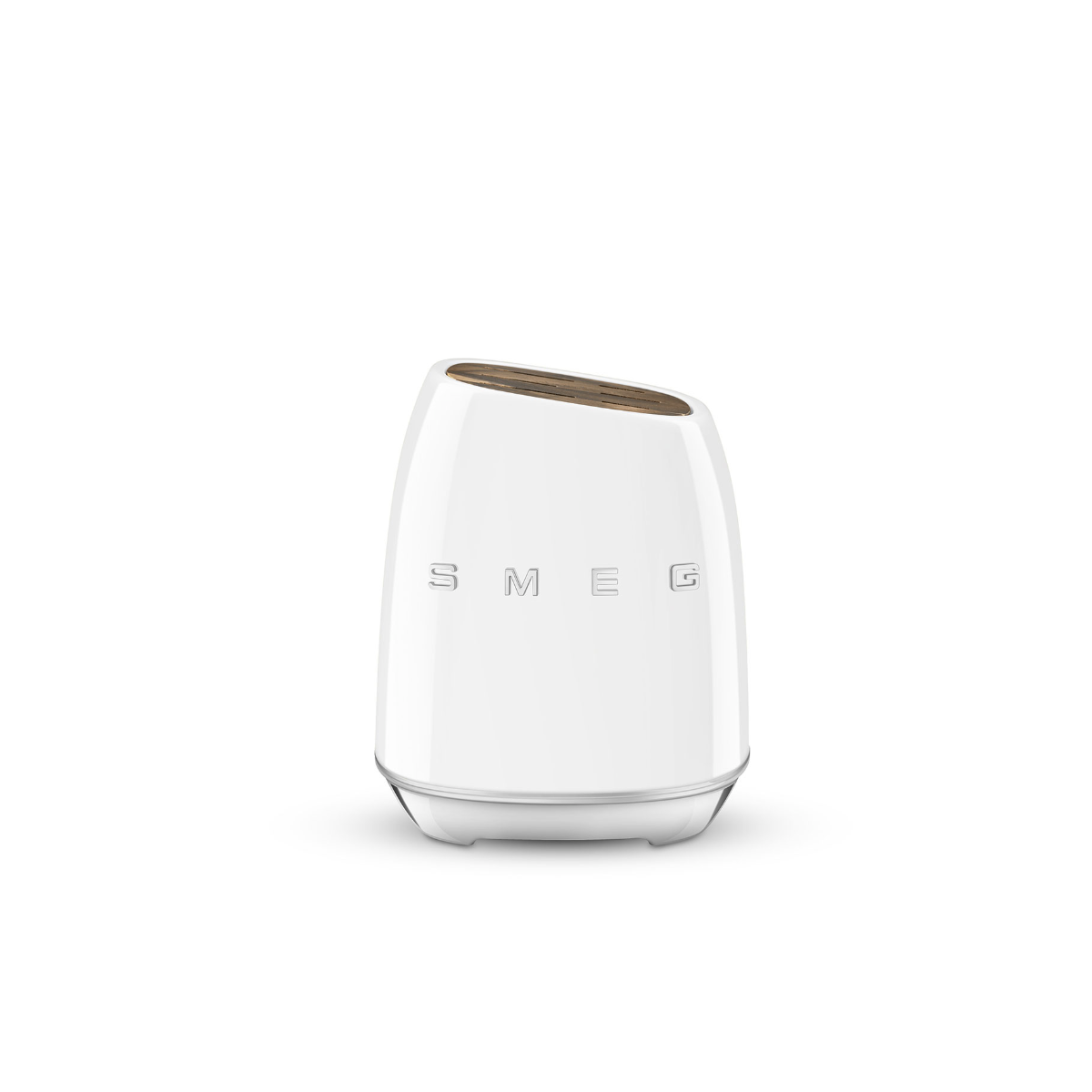 Smeg Retro-Style Knife Block with Knives KBSF02WH (White)