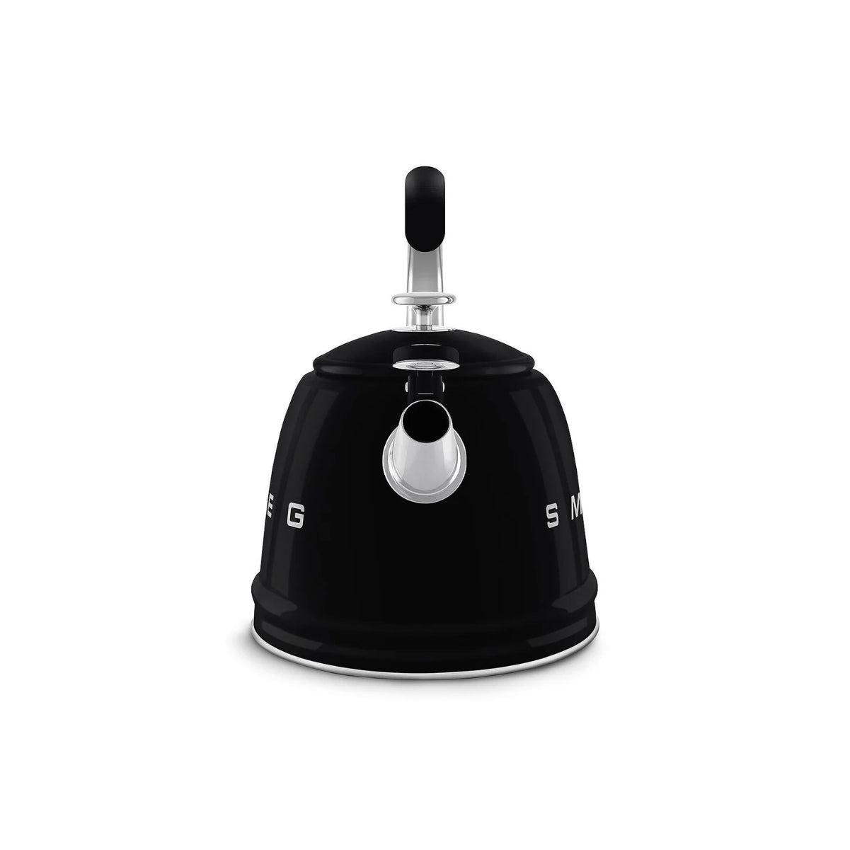 Smeg Retro-Style 2.3L Stove Top Whistling Kettle CKLW2001BL (Black)
