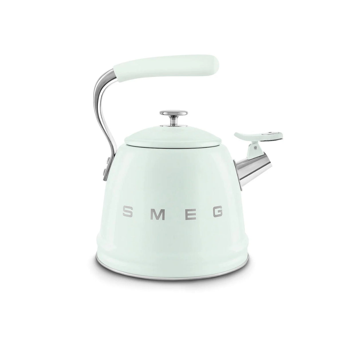 Smeg Retro-Style 2.3L Stove Top Whistling Kettle CKLW2001PG (Pastel Green)