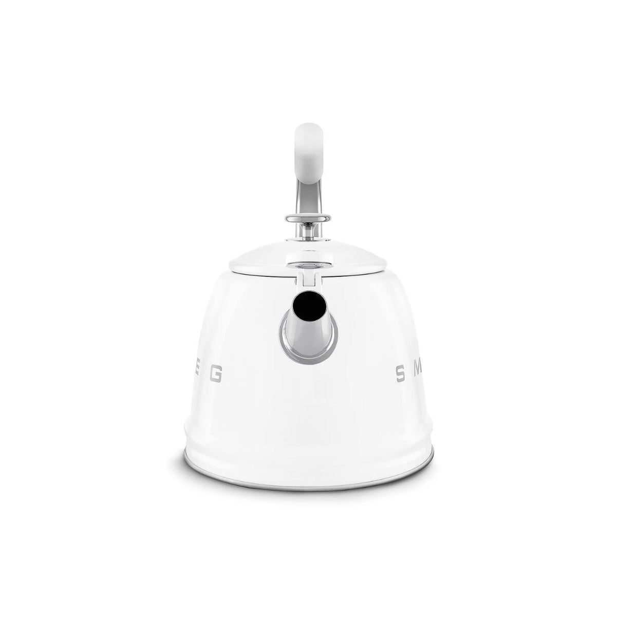 Smeg Retro-Style 2.3L Stove Top Whistling Kettle CKLW2001WH (White)