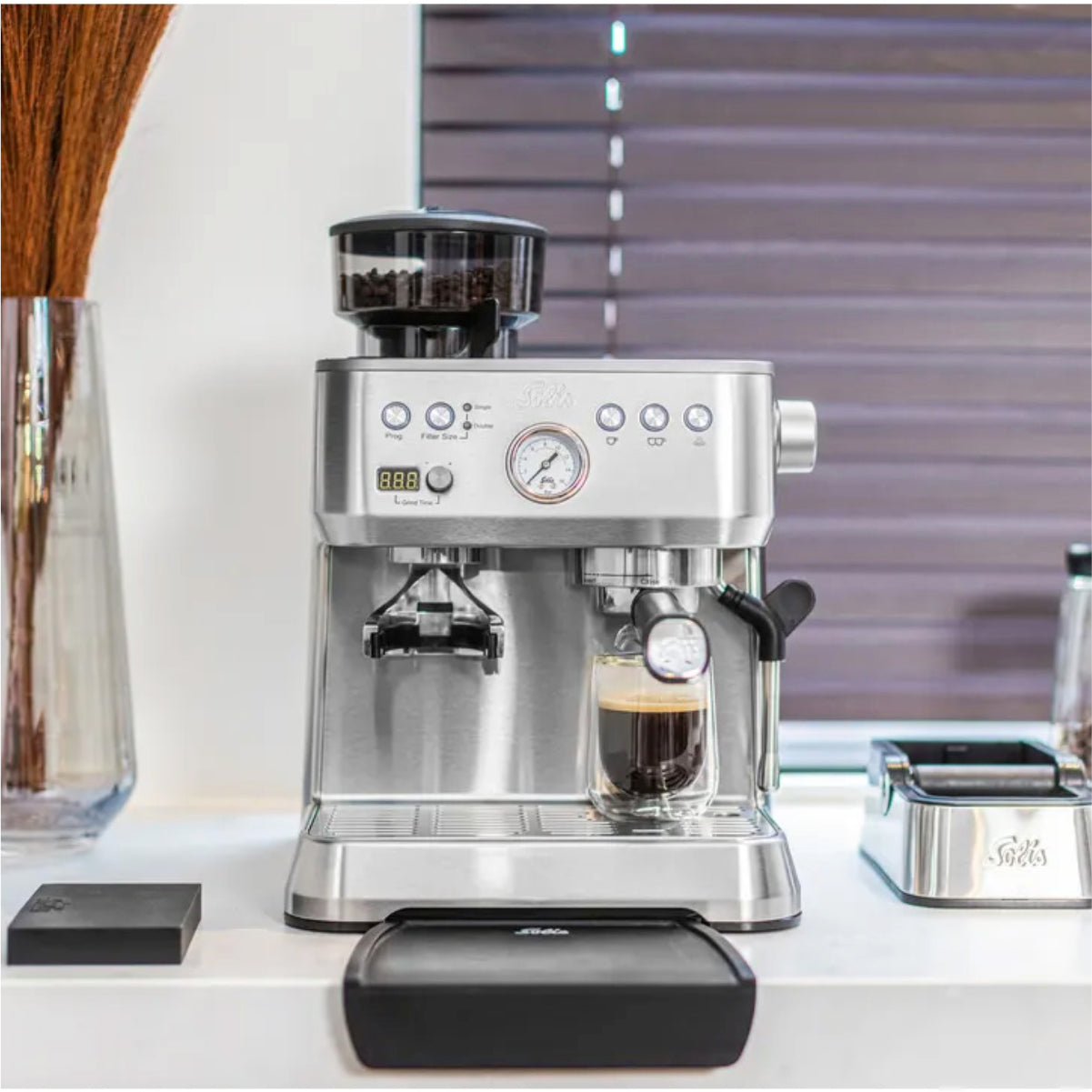 Solis Grind & Infuse Perfetta (Stainless Steel)
