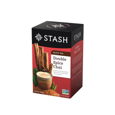 Stash Double Spice Chai Black Tea Bags (18 Counts)