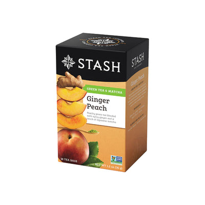 Stash Ginger Peach Green Tea Bags (18 Counts)