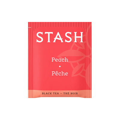 Stash Peach Black Tea Bags (20 Counts)