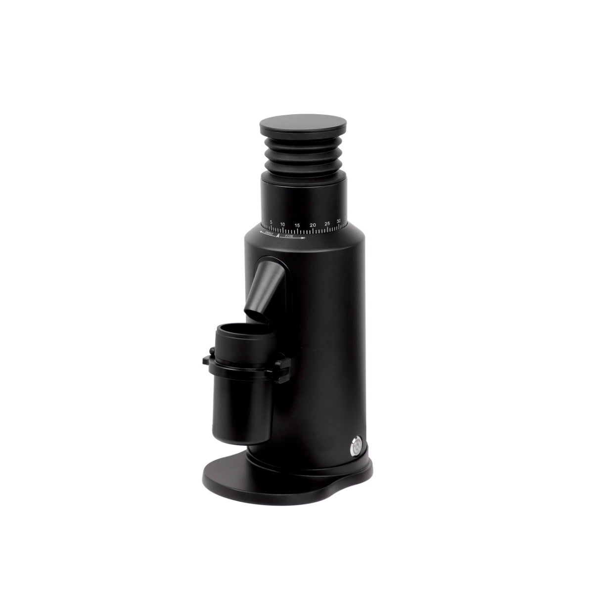T64 Single Dose Coffee Grinder With Flat Burrs Black Variable Speed (Open Box 54242 demo unit)