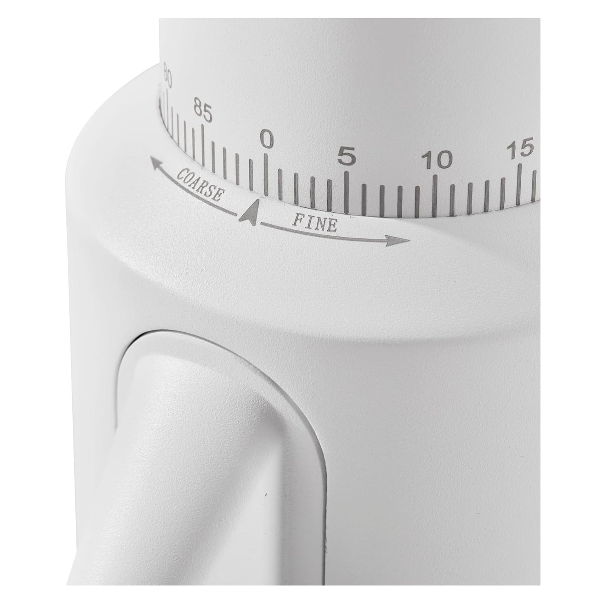 T64 Single Dose Coffee Grinder With Flat Burrs (White)