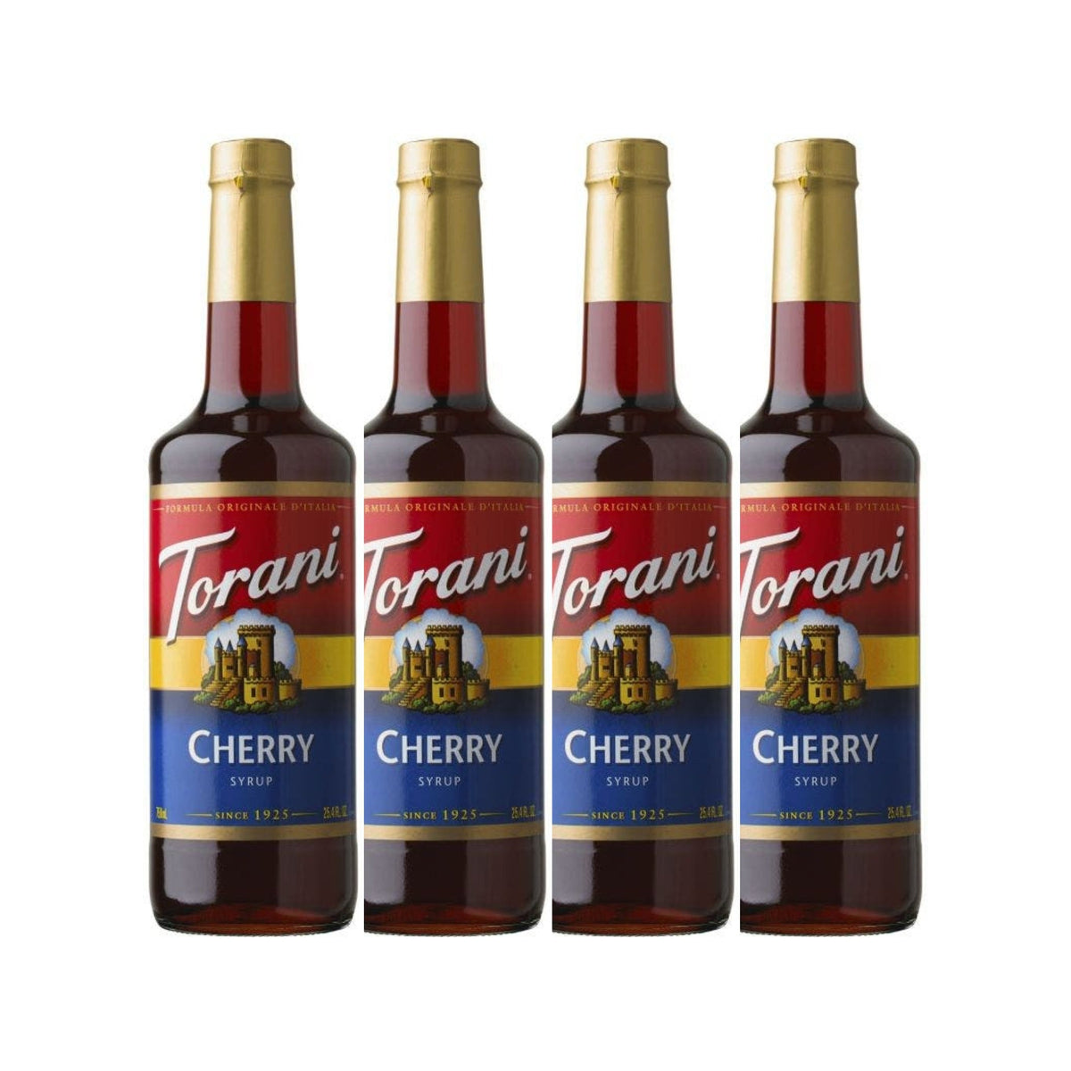 Torani Cherry Syrup (750ml x 4 Bottles) 1 - The Kitchen Barista