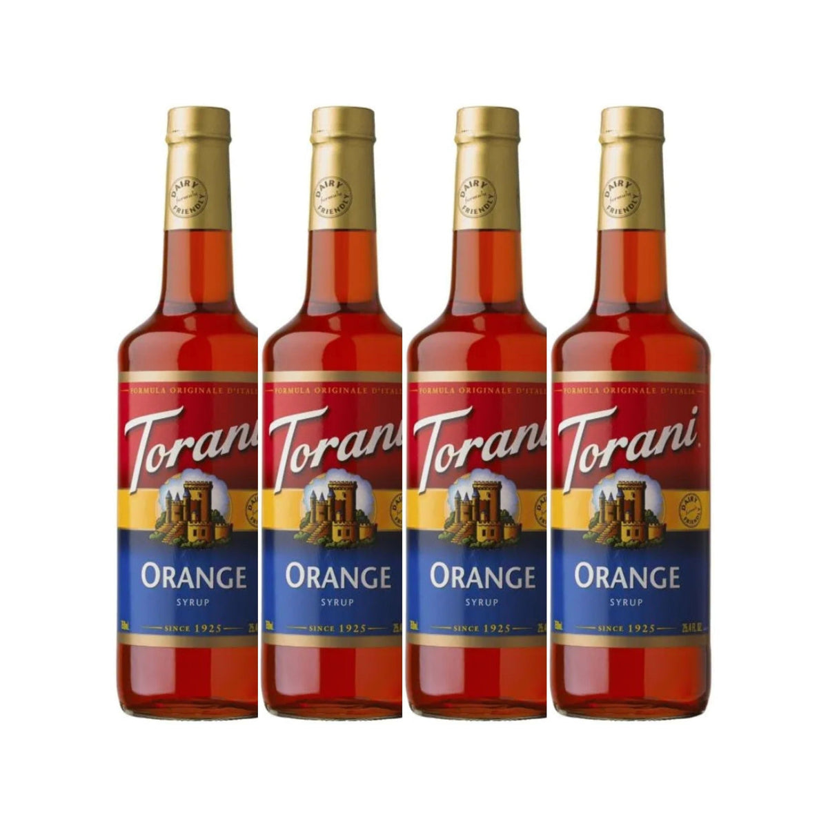Torani Orange Syrup (750ml x 4 Bottles) 1 - The Kitchen Barista